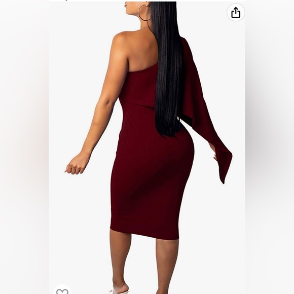 NWOT Ladies Midi Body con Dress - Picture 4 of 5